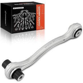 A-Premium Rear Left Lower Control Arm, with Bushing, Compatible with Mercedes-Benz C230, C250, C300, C350, C350e, C400, C63 AMG, E250, E300, E350, E400, E450, E550, GLK250, GLK350, GLC300