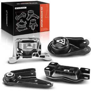 A-Premium 4PCS Engine Motor Mount Transmission Mount and Torque Strut Mount Set Compatible with Mazda 3 2004 2005 2006 2007 2008 2009 L4 2.0L, Petrol, Replace# BBM439060, B37F39040F