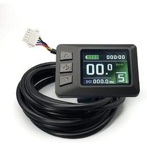 Ebike Color Screen Display Meter KT-LCD7C 24V 36V 48V 52V Electric Bike Conversion Kit Display for KT Controller