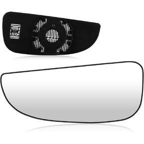 Driver Left and Passenger Right Side Power Heated Mirror Glass Fit For Ram Promaster 1500 2500 3500 2014-2021 Side View Lower Convex Mirror with Back Holder