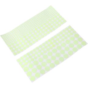 407pc Luminous Wall Stickers Glow in The Dark Stickers Dots Wall Decal Home Stickers Trim for Walls Mural Wall Stickers Chirtmas Decoration Dot Stickers Shine Decorate