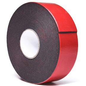 PE Foam Tape,Double-Sided Mounting Adhesive Tape for Doors,Automotive Mounting,Weatherproof Decorative and Trim,Car Trim Strip,Photo Frame (Wide 2in Long 49Ft)