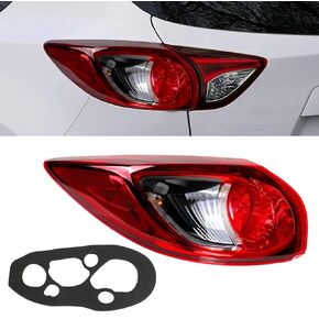 Tail Lights Assembly for 2012 2013 2014 Toyota Prius C Tail Light Lens Cover w/o Bulbs,Rear Side Brake Outside Tail Lamp,OE# 81561-52880, 8155152A94 8155152A95（Left Driver Side）