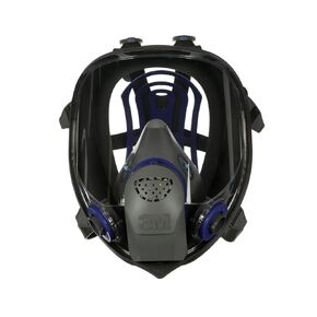 3M Ultimate FX Full Facepiece Reusable Respirator, FF-401, NIOSH, ANSI, Six-Strap Harness for a Secure Comfortable Fit, Cool Flow Valve, Passive Speaking Diaphragm, Small