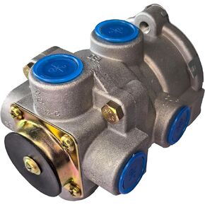 E-6 E6 Foot Brake Control Valve 286171 Compatible with Bendix KN22140 Freightliner Mack 286171N 286171X 170.286171 Dual Circuit Valve Mounting Plate