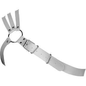 Men's Leather Body Harness Punk Chest Belt Adjustable Gothic Carnival Halloween Christmas Dance Accessories