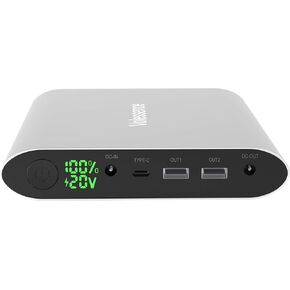 50000mAh Laptop Power Bank 5/8.4/9/12/16/20V Portable Laptop Charger for Laptop, Tablet, Phone and More