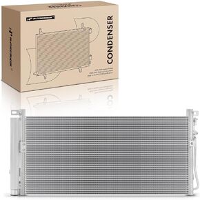 A-Premium Air Conditioning A/C Condenser Compatible with Kia Stinger 2018-2021 2.0L 3.3L, Stinger 2022-2023 3.3L & Genesis G70 2019-2021, Replace# KI3030151