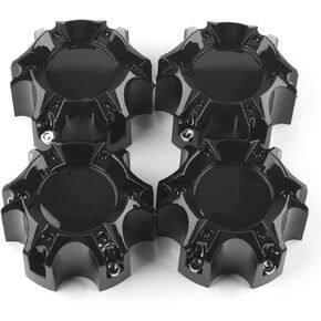 RTRHINOTUNING 4PCS 4.45in Wheel Center Caps 6-Lug Hub Caps Compatible with Incubus Ballistic,113mm(4.45in)/109mm(4.29in)