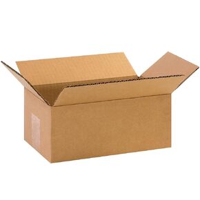 BOX USA 10 x 6 x 4 Corrugated Cardboard Boxes, Small 10"L x 6"W x 4"H, Pack of 225 | Shipping, Packaging, Moving, Storage Box for Home or Business, Strong Wholesale Bulk Boxes