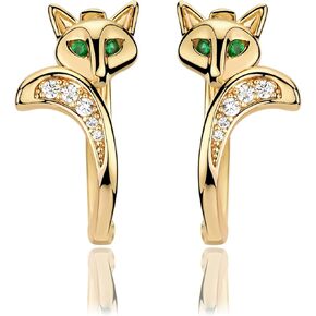 Mevecco Gold Dainty Skull Huggie Earrings 18K Gold Plated Halloween Hoops Vintage Gothic Skeleton Cubic Zirconia Earrings for Women Men Minimalist Cosplay Personality Ear Jewelry Gifts