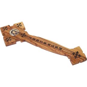 Holy Land Market Priest Hand held Priest Blessing Cross - 9 Inches (Jesus)