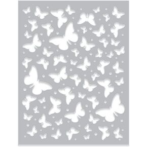 Hero Arts DI411 Fancy Dies, Butterfly Confetti Fancy