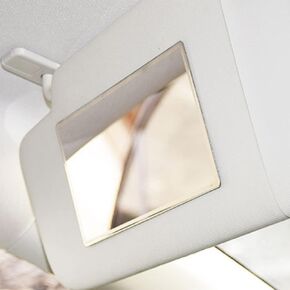 Auto Car Interior Cosmetic Mirror Portable Car Sun Visor Makeup Vanity Mirror, Car Sun Visor Vanity Mirror, Car Co-Pilot Visor Universal Car Interior Vanity Mirror in Kuwait