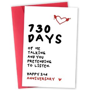 Sweet 3 Year Anniversary Cards Gifts for Him Her, Lovely 3rd Anniversary Card for Couple, Happy 3 Years Marriage Anniversary Card for Husband Wife in Saudi Arabia