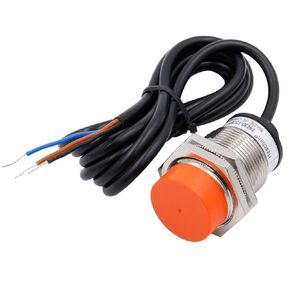 M30 Inductive Proximity Sensor Switch PR30-15DP Cylindrical Type Detector 15mm DC12-24V 3-Wire PNP NO(Normally Open) CE
