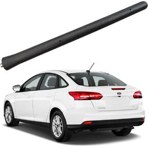 6 3/4 Inch Rubber Antenna for Ford Focus (2008-2018), Ford Focus Antenna - Car Wash Proof, Internal Copper Coil Antenna Mast Replacement