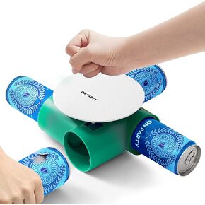 Shotgun Tool - Party Starter 4-Can Shotgun Tool Drinking for Beer/Soda - Fits Slim/Regular Shotgun Beer Chugger Devices for Parties, Events, Camping, Reunion and Festivals