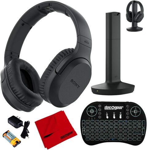 سماعات المسرح المنزلي اللاسلكية RF400 من سوني مع مجموعة ملحقات معدات ديكو in Saudi Arabia