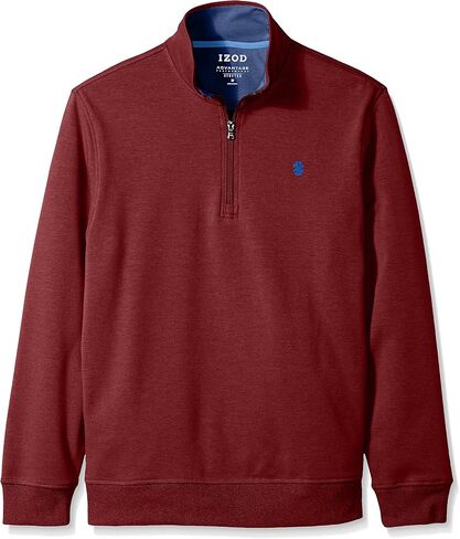 IZOD Men's Advantage Performance Quarter Zip Fleece Pullover in Saudi Arabia