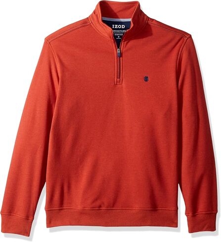 IZOD Men's Advantage Performance Quarter Zip Fleece Pullover in Saudi Arabia