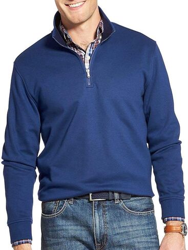 IZOD Men's Advantage Performance Quarter Zip Fleece Pullover in Saudi Arabia