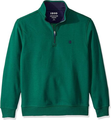 IZOD Men's Advantage Performance Quarter Zip Fleece Pullover in Saudi Arabia