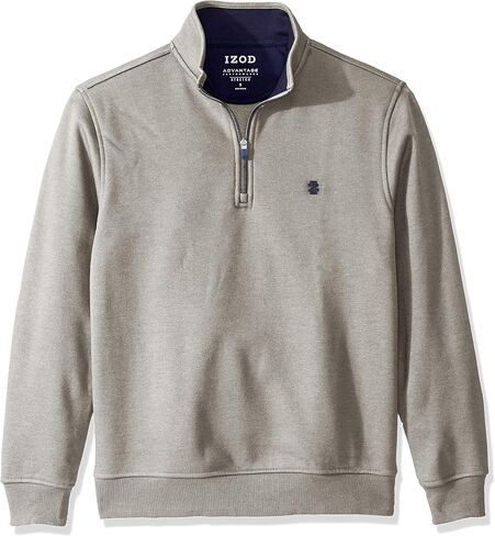 IZOD Men's Advantage Performance Quarter Zip Fleece Pullover in Saudi Arabia