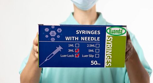 25 عبوة 3 مل مع عبوة فردية 23 جرام مناسبة للأغراض الصناعية والعلمية والقياس والري وتغذية الحيوانات الأليفة وأداة وضع الغراء in Kuwait