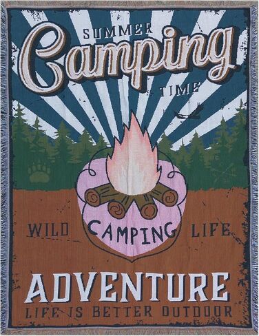 GEERTOP Camping Blanket Folding Comfort Camp Tent Rug Machine Washable Tent Mat for Outdoor Backpacking Hiking Adventure Travel - 90 x 70 in Saudi Arabia