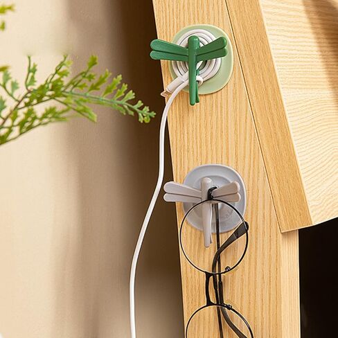 4 قطع اليعسوب متعددة الوظائف المغناطيسية مغناطيس الثلاجة، منشفة شماعات ثقب خالية هوك الباب نافذة مقبض درج للمطبخ غرفة المعيشة الحمام المرحاض in Kuwait