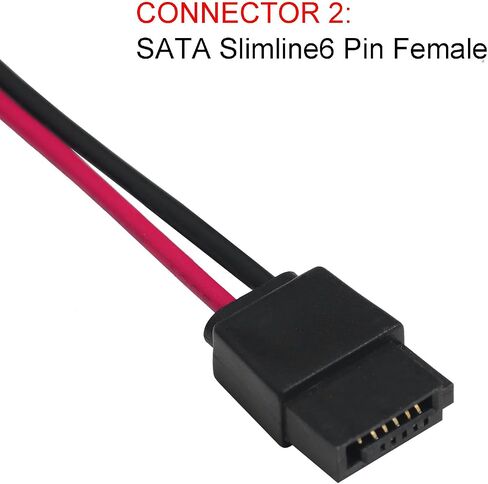 2 قطعة طاقة SATA 15pin إلى 6Pin إلى محرك الأقراص الضوئية 6P كابل 20AWG 6 سم كابل طاقة محرك الأقراص الضوئية الطويل للكمبيوتر المحمول كابل سميك محرك الأقراص الضوئية كابل الطاقة المستخدم لمحركات أقراص CD DVD in Kuwait