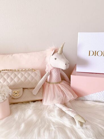 MON AMI Princess Bunny Stuffed Doll - 18", Soft & Cuddly Plush Animal Doll for Kids of All Ages, Use as Toy or Room Décor in Kuwait