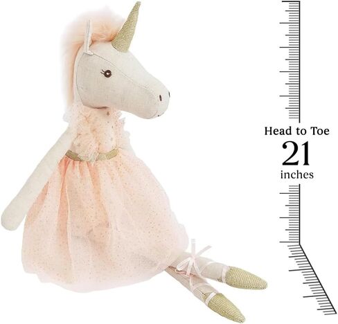 MON AMI Princess Bunny Stuffed Doll - 18", Soft & Cuddly Plush Animal Doll for Kids of All Ages, Use as Toy or Room Décor in Kuwait