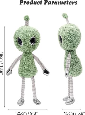 HWD Cute Alien Plush Doll, 15'' Soft Plushies Stuffed Extraterrestrials Toy Gifts for Kids, Toddler, Birthday, Valentines, Christmas in Saudi Arabia