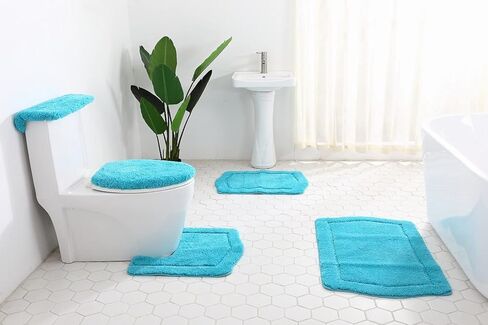 سجادة حمام دانيال باث آند بيوند، مجموعة كلاسيكية مكونة من 5 قطع، خوخي in Kuwait