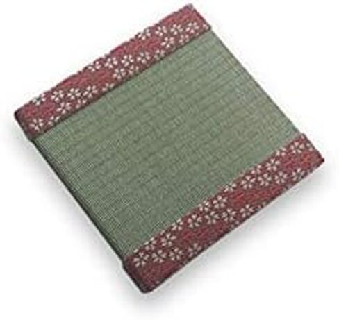 Warabi Mini Tatami for Doll Stand, Coaster, Home Décor Accent, Made in Japan (Asanoha-Gold, Small Size 5.8inx5.8inx0.6in) in Saudi Arabia