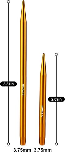 Interchangeable Circular Knitting Needles Accessories for Arthritic Hands, Round Aluminum Kit Suitable for Knitter Enthusiasts（3.0mm) in Saudi Arabia