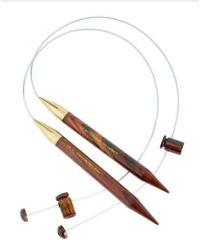 FINE-MEDIUM BUNDLE | Adjustable Knitting Needles | 4 SIZES | US5, US6, US7, US8 | w/case in Kuwait