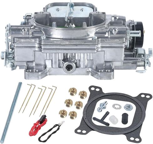 1405Carburetor 600 CFM AFB-style 4 Barrel Square Bore Manual Choke Compatible with Silverado Corvette Mustang Mercury GMC Pickup Truck Replacement For Edelborck 1405 Carb (1405 600cfm) in Saudi Arabia