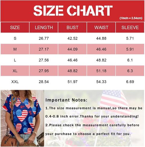 Oversized USA Shirt Patriotic Tshirt - Women American Flag Shirts 4th of July Tee Independence Day Casual Tee Tops in Saudi Arabia