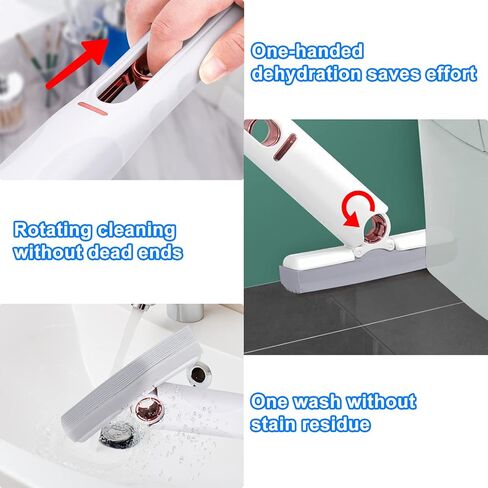 ممسحة صغيرة، ممسحة صغيرة، ممسحة دش احترافية للأبواب الزجاجية، ممسحة نافذة للمنزل، أداة تنظيف للمطبخ، الحمام، الأرضية، غرفة المعيشة، زجاج الزجاج الأمامي للسيارة، المرآة in Kuwait