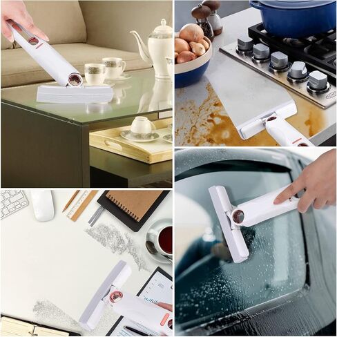 ممسحة صغيرة، ممسحة صغيرة، ممسحة دش احترافية للأبواب الزجاجية، ممسحة نافذة للمنزل، أداة تنظيف للمطبخ، الحمام، الأرضية، غرفة المعيشة، زجاج الزجاج الأمامي للسيارة، المرآة in Kuwait