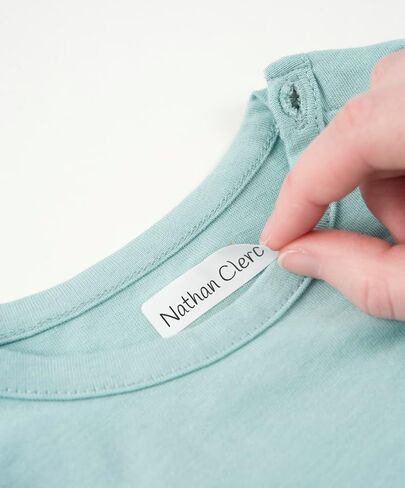 Avery Clothing Labels, name labels, stick on school labels, no ironing or sewing, 45 x 13 mm, 36 Labels Per Pack, White in Saudi Arabia