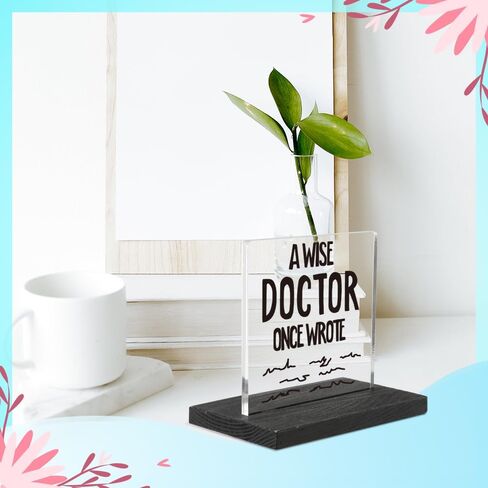 Doctor Gifts for Men, Women, Funny Desk Decor for Doctor, Doctor's Day Gifts, Thank You Office Desk Decor Gift for Doctor,Acrylic Sign Gift for Doctor, HTT38 in Saudi Arabia