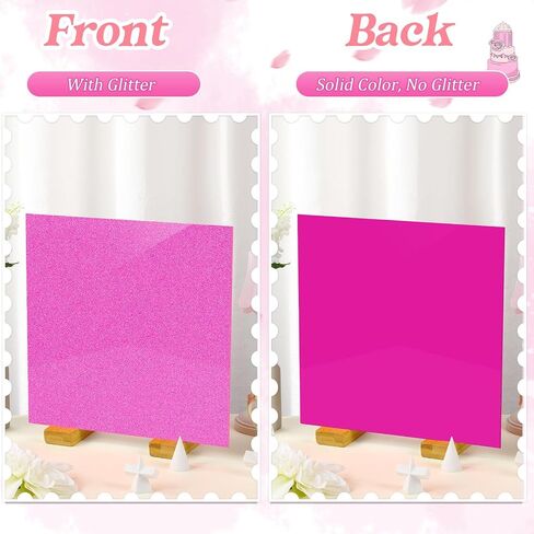 Fabbay 15 Pcs Glitter Acrylic Sheets Colored Translucent Glitter Plastic Sheet with 1/8 Inch Thickness Glossy Acrylic Blanks for Laser Cutting Art Craft Sawing Engraving DIY Decoration (8 x 8 Inch) in Saudi Arabia