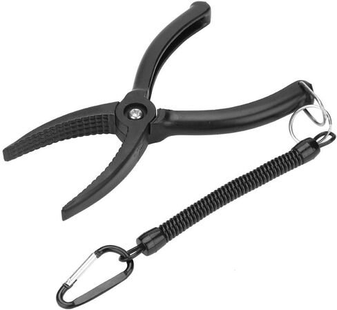 Fishing Pliers, Lightweight ABS Fishing Gripper Hook Remover Tool ABS Grip Tackle Fish Lip Holder in Saudi Arabia