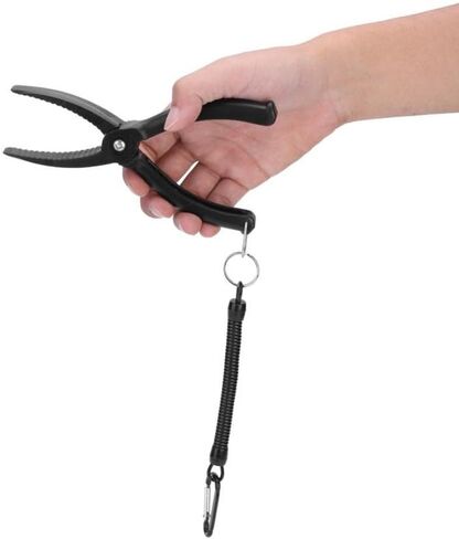 Fishing Pliers, Lightweight ABS Fishing Gripper Hook Remover Tool ABS Grip Tackle Fish Lip Holder in Saudi Arabia