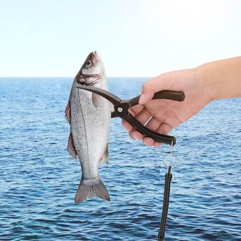 Fishing Pliers, Lightweight ABS Fishing Gripper Hook Remover Tool ABS Grip Tackle Fish Lip Holder in Saudi Arabia