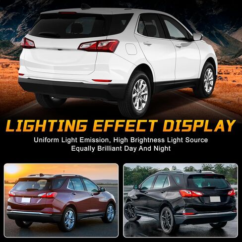 مجموعة مصابيح الذيل لسيارة Toyota Prius C 2012 2013 2014 غطاء عدسة الضوء الخلفي بدون مصابيح، فرامل الجانب الخلفي مصباح الذيل الخارجي، OE# 81561-52880، 8155152A94 8155152A95 (جانب السائق الأيسر) in Kuwait